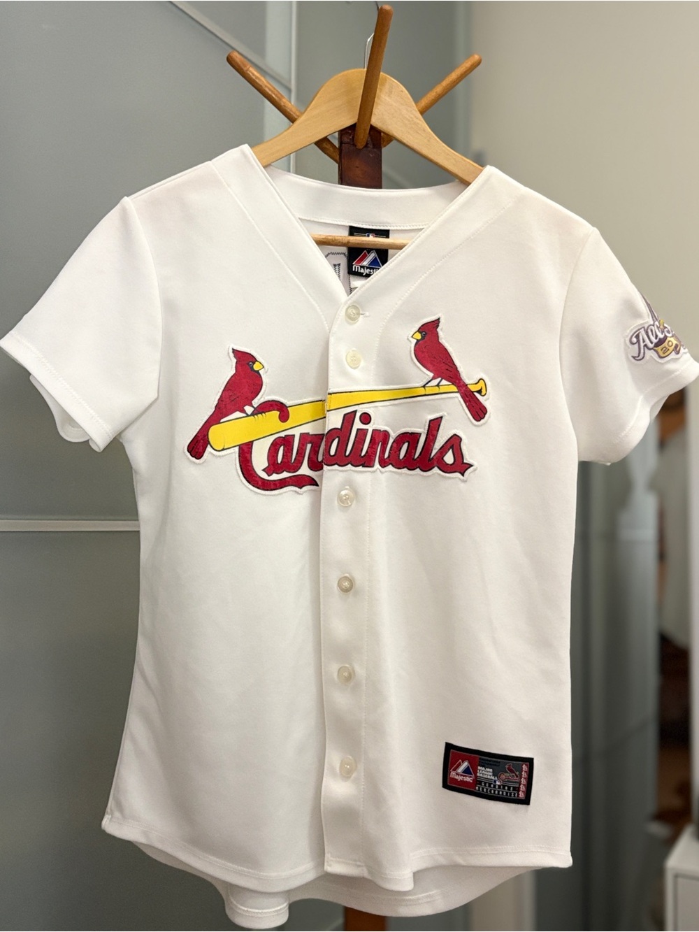 Majestic Albert Pujols St Louis Cardinals 2009 All Star Game Jersey Womens M